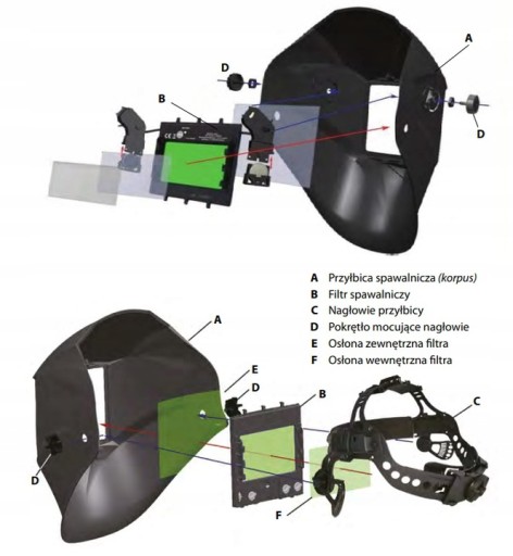 Автоматическая защитная маска SPARTUS PRO 401X БЕСПЛАТНО