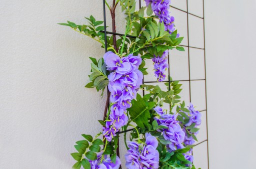 PERGOLA OGRODOWA METALOWA PODPORA DO ROŚLIN RÓŻ KWIATÓW KRATKA 65x170cm