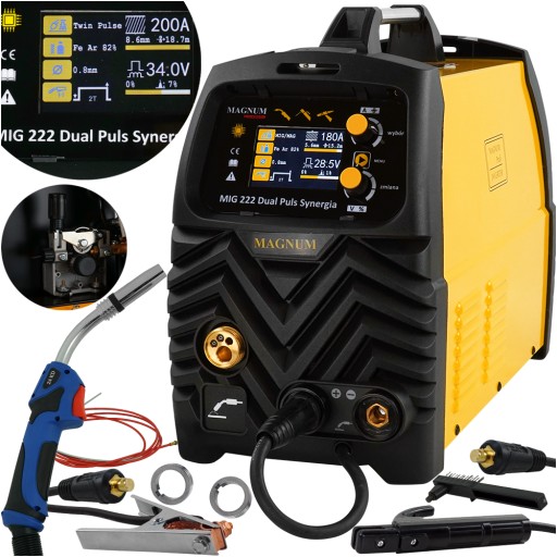 MIGOMAT MAGNUM 222 DUAL PULS SYNERGY ДЛЯ АЛЮМИНИЯ