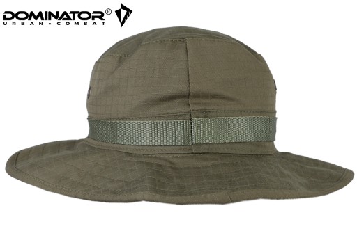 Польская кепка в стиле милитари DOMINATOR BOONIE Хлопок Rip-Stop Оливково-Зеленый
