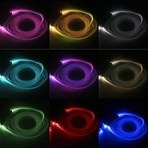 5 x AMBIENT LED RGB ВОЛОКОННО-ОПТИЧЕСКОЕ ВНУТРЕННЕЕ ОСВЕЩЕНИЕ