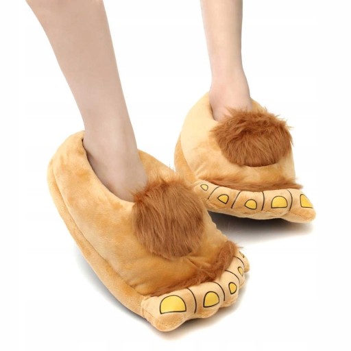KAPCIE WIELKA STOPA HOBBIT PLUSZOWE PAPCIE DAMSKIE MĘSKIE KIGURUMI ONESIE