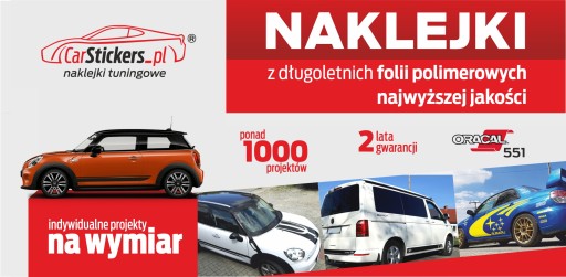 Наклейки Mini Cooper в шахматном порядке по бокам ВЫСОТА КАЧЕСТВО