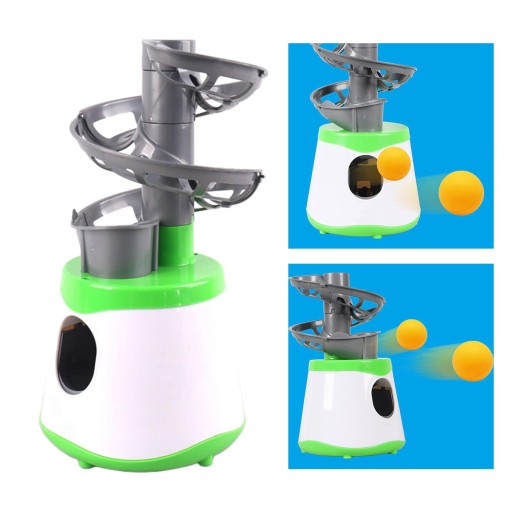 Тренажер для настольного тенниса Robot Ball Machine, зеленый