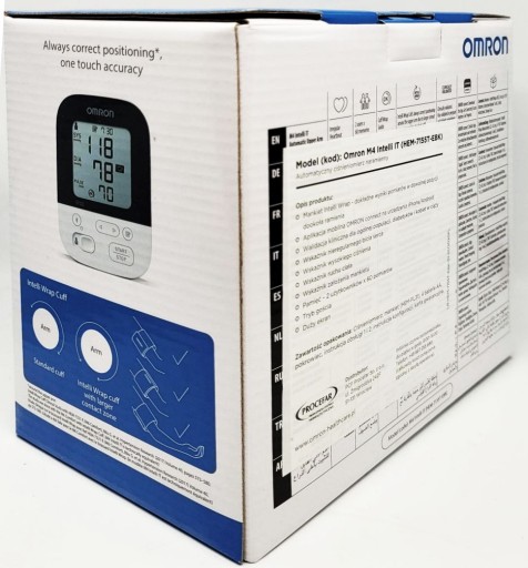 OMRON M4 INTELLI IT МОНИТОР АРТЕРИАЛЬНОГО ДАВЛЕНИЯ + БЛОК ПИТАНИЯ