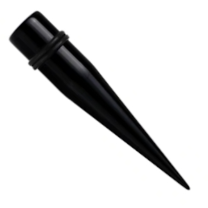 TAPER AKRYLOWY CZARNY 20 mm