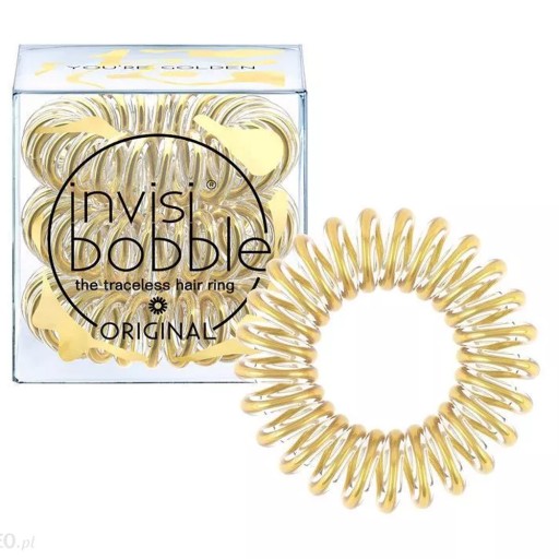 INVISIBOBBLE YOU GOLD прозрачный золотой, 3 шт.