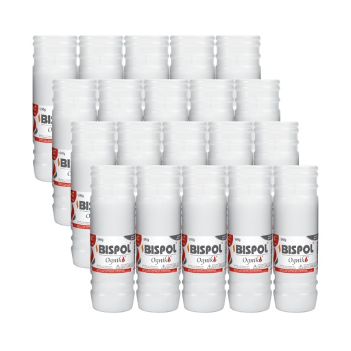 Bispol Fire WP4 24pcs вставки в парафиновые свечи Фактическое время 96H