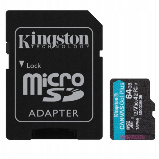 КАРТА ОЧЕНЬ БЫСТРОЙ ПАМЯТИ 64 ГБ micro SD microSD — UHS-I U3 V30 A2 170 МБ