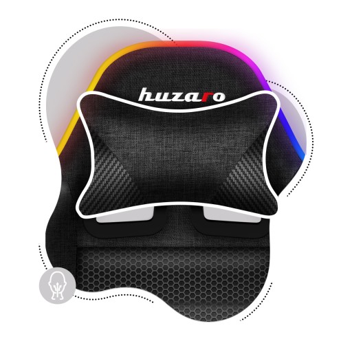 Игровое кресло HUZARO Ranger 6.0 RGB Черный