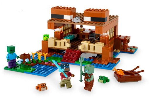 LEGO 21256 MINECRAFT - ДОМ ЛЯГУШКИ