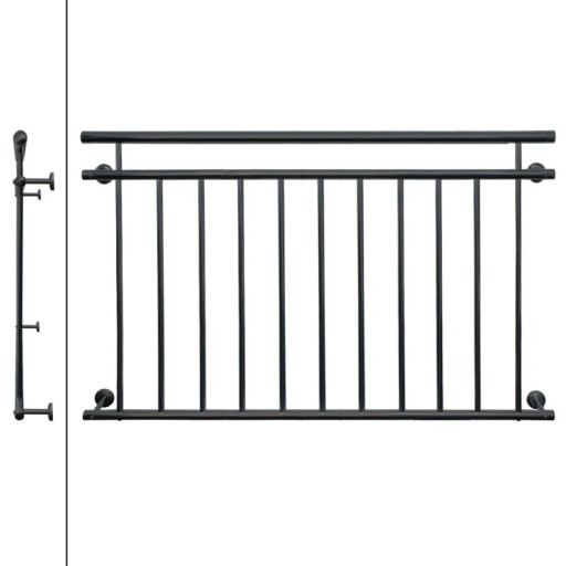 Balustrada balkonowa francuska 156x90 cm