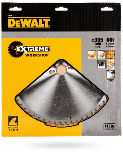 Пильное полотно по дереву DeWalt DT4260 305x30 мм 60z