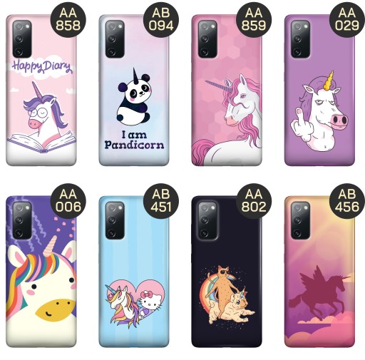 ETUI DO SAMSUNG GALAXY S20 FE / 5G WZORY JEDNOROŻEC BAJKI KSIĘŻNICZKI CASE