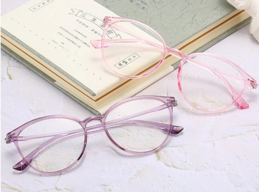 OKULARY MINUSY KUJONKI KOCIE OCZY KOREKCYJNE -1.5