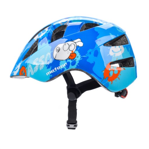 METEOR Regulowany Kask Rowerowy Dla Dzieci 43-48cm