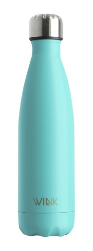 Термобутылка Wink из нержавеющей стали, синяя 5