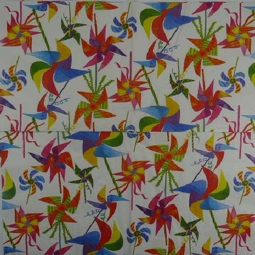 serwetka, serwetki 33x33 cm IHR - 36302 wiatraczki