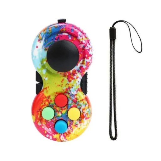 Fidget Pad Ретро Классический контроллер Fidget Ручной игровой контроллер Fidget