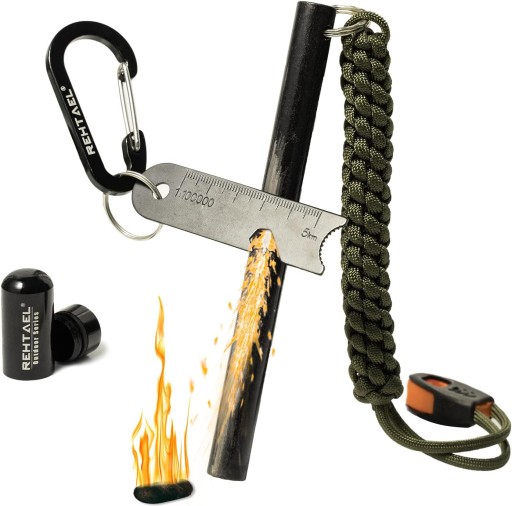 Комплект выживания Flint and Steel Fire Starter,