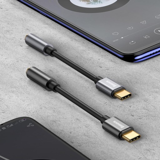 АДАПТЕР BASEUS USB-C на разъем 3,5 мм