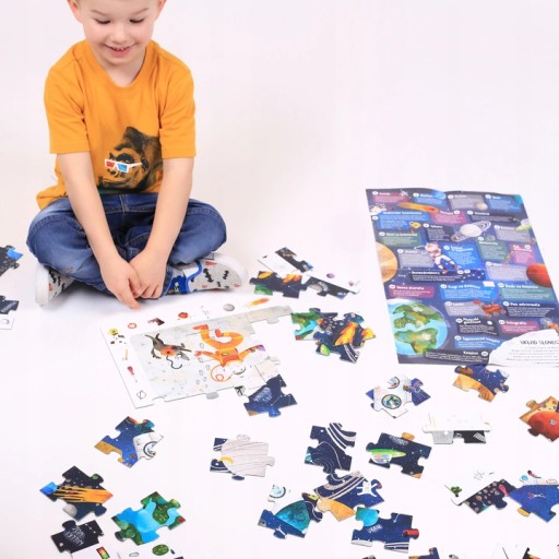 Puzzle Obserwacyjne Kosmos 60 elementów Czu Czu 4+