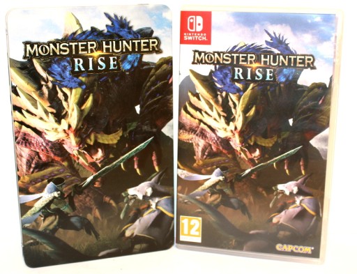 MONSTER HUNTER RISE STEELBOOK ПЕРЕКЛЮЧАТЕЛЬ