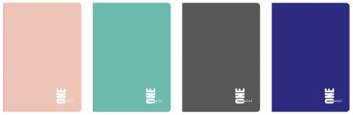 Блокнот А5/80 в сетку Interdruk OneColor фиолетовый