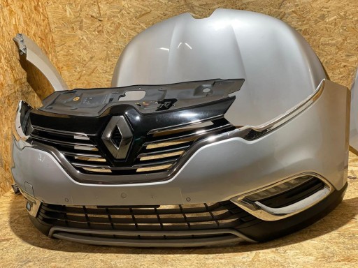 ПЕРЕДНЯЯ В КОМПЛЕКТЕ КАПОТ БАМПЕР КРЫЛО РЕМЕНЬ RENAULT ESPACE V TED69 FULL LED
