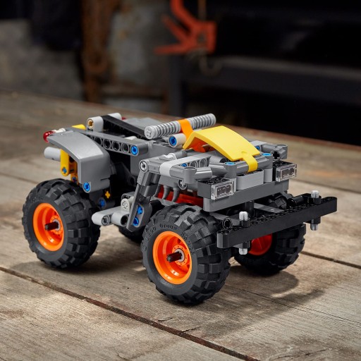 LEGO Technic Monster Jam Max-D 42119 2w1 i 42118 Grave Digger 2w1