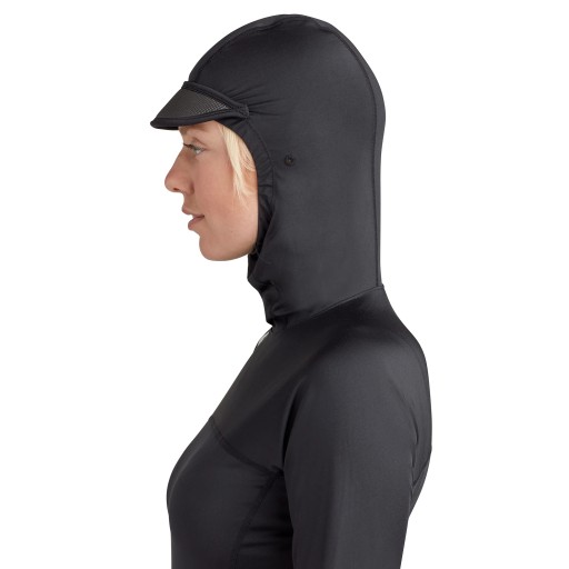 Lycra UV Rashguard SUP Dakine z Kapturem Hooded WOMEN Czarna M UV+50
