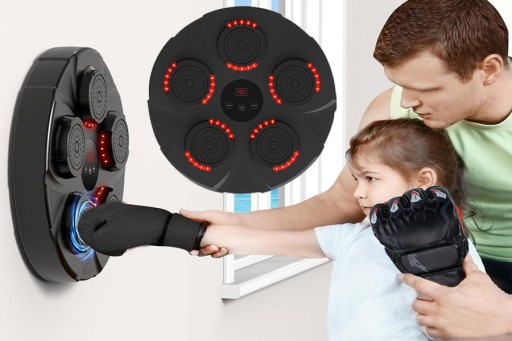 ИНТЕЛЛЕКТУАЛЬНЫЙ МУЗЫКАЛЬНЫЙ ТРЕНАЖЕР ПО БОКСУ BLUETOOTH, 9 РЕЖИМОВ
