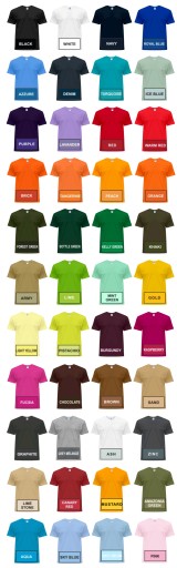 Komplet odzieży z TWOIM logo Bluza, Koszulka, Kurtka, Czapka NADRUK KOLOR
