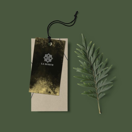 Metki zawieszki z logo złocone x500 folia soft+PRO