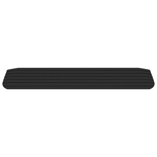vidaXL Пороговая рампа 110x21x2,5 см, резиновая