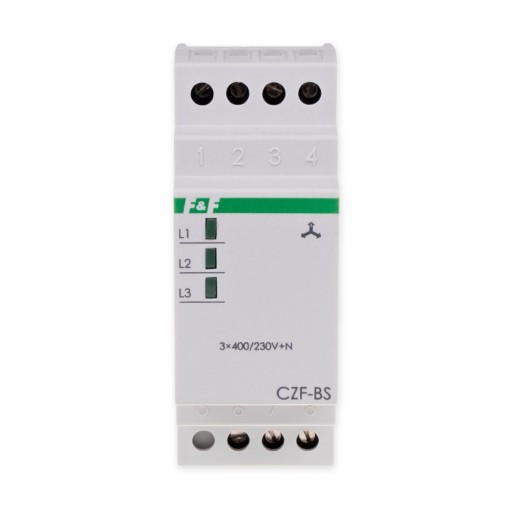 ДАТЧИК ПОТЕРИ ФАЗЫ И АСИММЕТРИИ F&F 10A CZF-BS