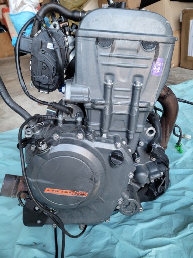 KTM DUKE 390 2021r silnik komplet