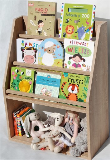 Regał Pólka Biblioteczka na książki Dziecko Sonoma