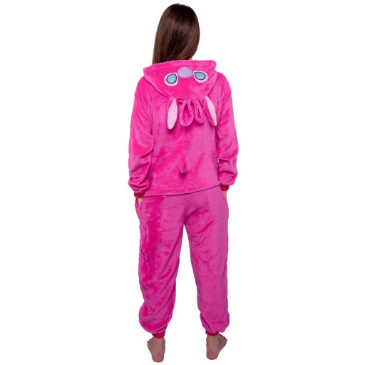 STITCH Розовая пижама кигуруми Stitch Onesie Комбинезон Костюм XL 175-182 см