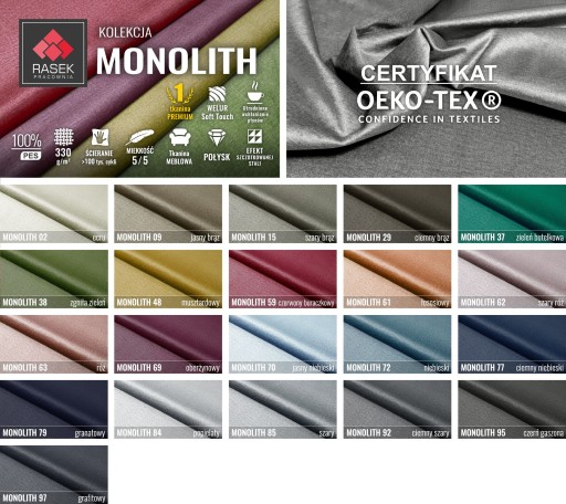 Обивочные панели CLASSIC 60 x 30 см БОЛЬШИЕ ЦВЕТА велюровые ткани WELUR