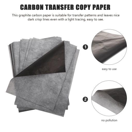 Grafitowy papier transferowy Carbon Copy 100 arkuszy