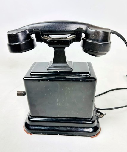 Telefon Unikat XIX XX Antyk Bakelit Ericsson Antyk