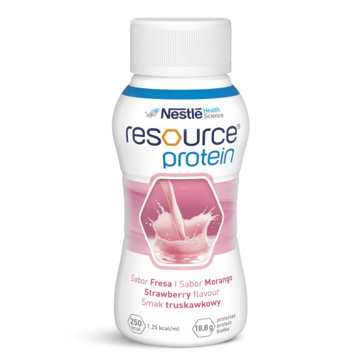 Resource Protein – клубничный вкус 4х200мл