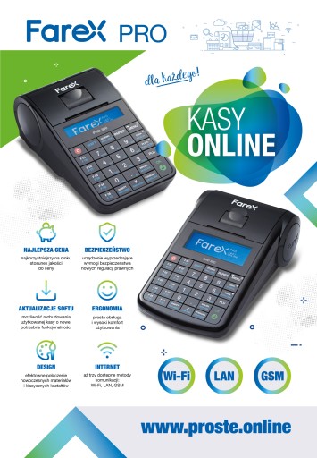 Интернет-касса Farex PRO 300 Lan и WiFi + Фискализация и обучение
