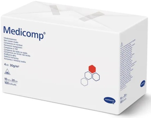 HARTMANN - Medicomp 10 х 20см, 100шт нестерильный 4м