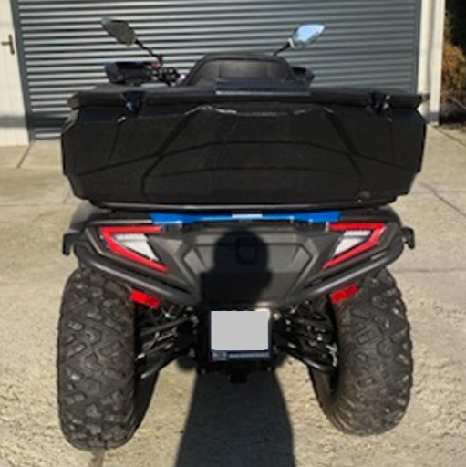 KUFER BOX SKRZYNIA TYŁ TYLNY 95L +ZAMEK Quad Linhai TGB Access Kymco Segway