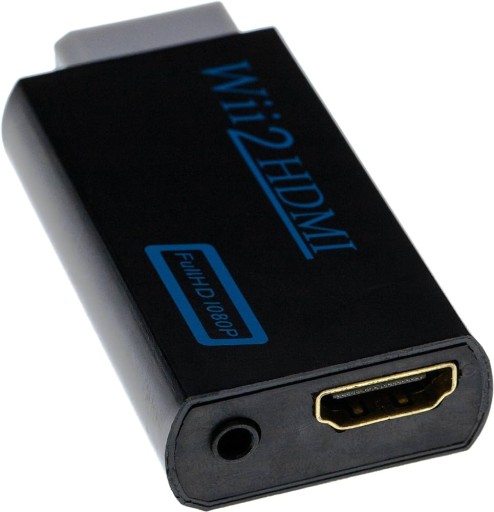АДАПТЕР-ПРЕОБРАЗОВАТЕЛЬ АДАПТЕР NINTENDO WII на HDMI TV FULL HD NTSC PAL2024