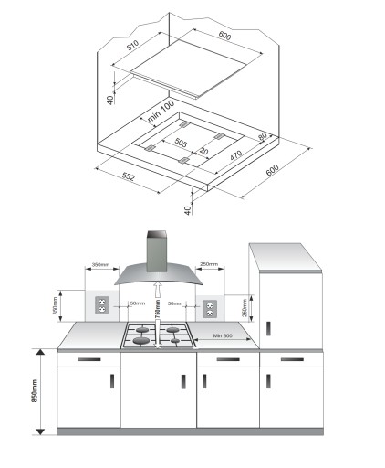 Zestaw AMICA ED3765171W F-TYPE + Płyta PG6411SRW