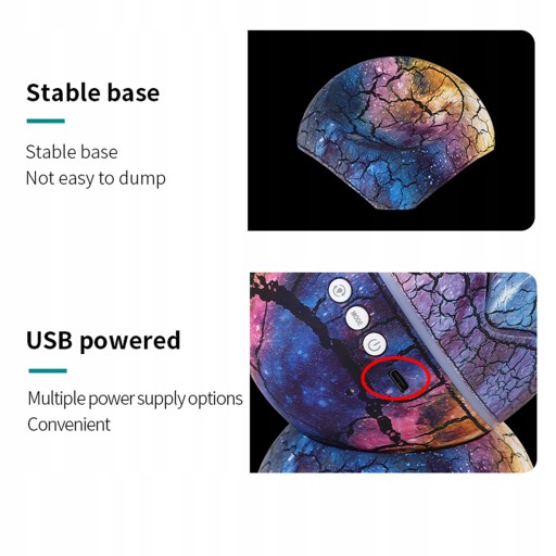 USB Star Light Яйца динозавров Bluetooth Золото Золото