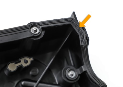 Крышка клапанов для Audi, VW, Seat, Skoda 1.9 TDI ARL, ASZ, BXE, BKC, BJB, AXR — комплект
